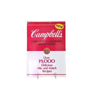 Campbell's vintage recipes book " Creative cooking with soup"